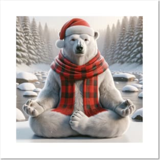 Yoga Bear Posters and Art